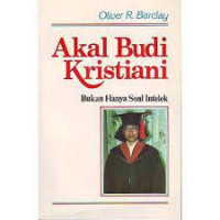 Image of Akal budi kristiani: bukan hanya soal intelek