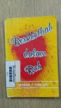 Image of Berkhotbah dalam roh