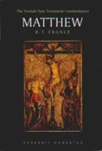Image of Matthew : The Tyndale New Testament Commentaries: