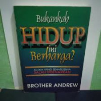 Image of Bukankah hidup ini berharga?