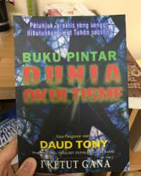 Image of Buku Pintar : Dunia Okultisme