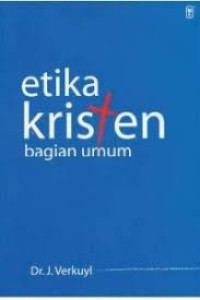 Image of Etika Kristen Bagian Umum