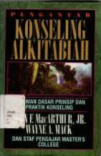 Image of Pengantar Konseling Alkitabiah: pedoman dasar prinsip dan praktik konseling